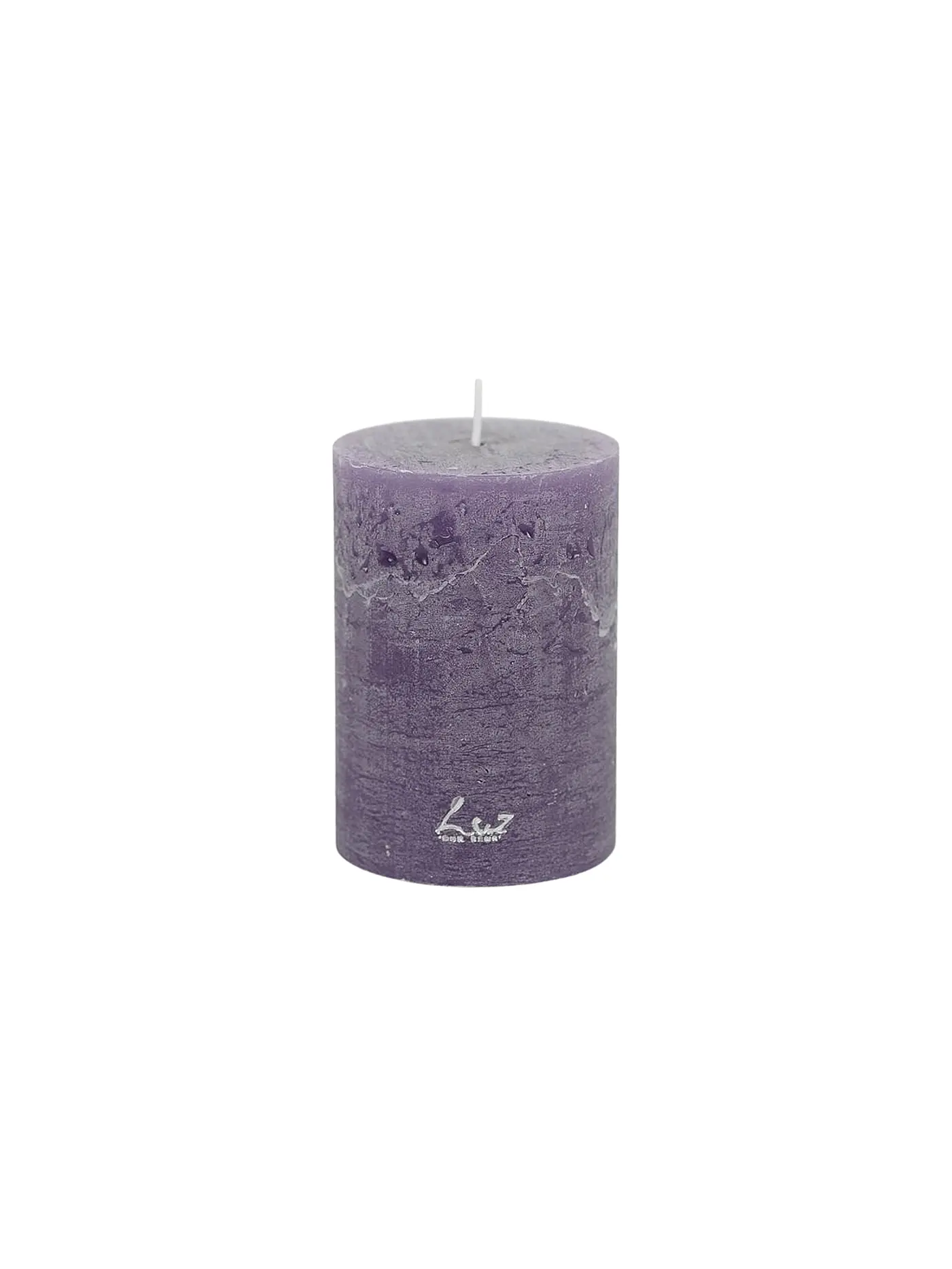 RASTELI | Rustike Kerze - Luz Your Senses 7x10cm Rot | lila